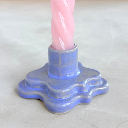 Lavender Candle Holder - Stack