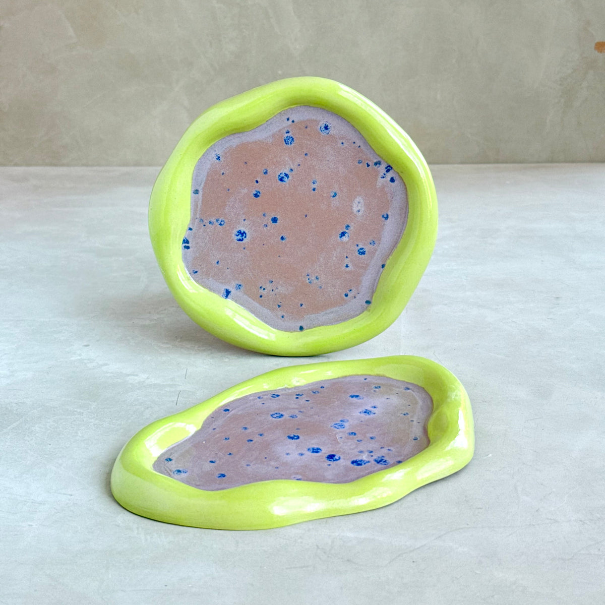 Ripple Long Trinket Tray - Lime Blush - Mellow Out