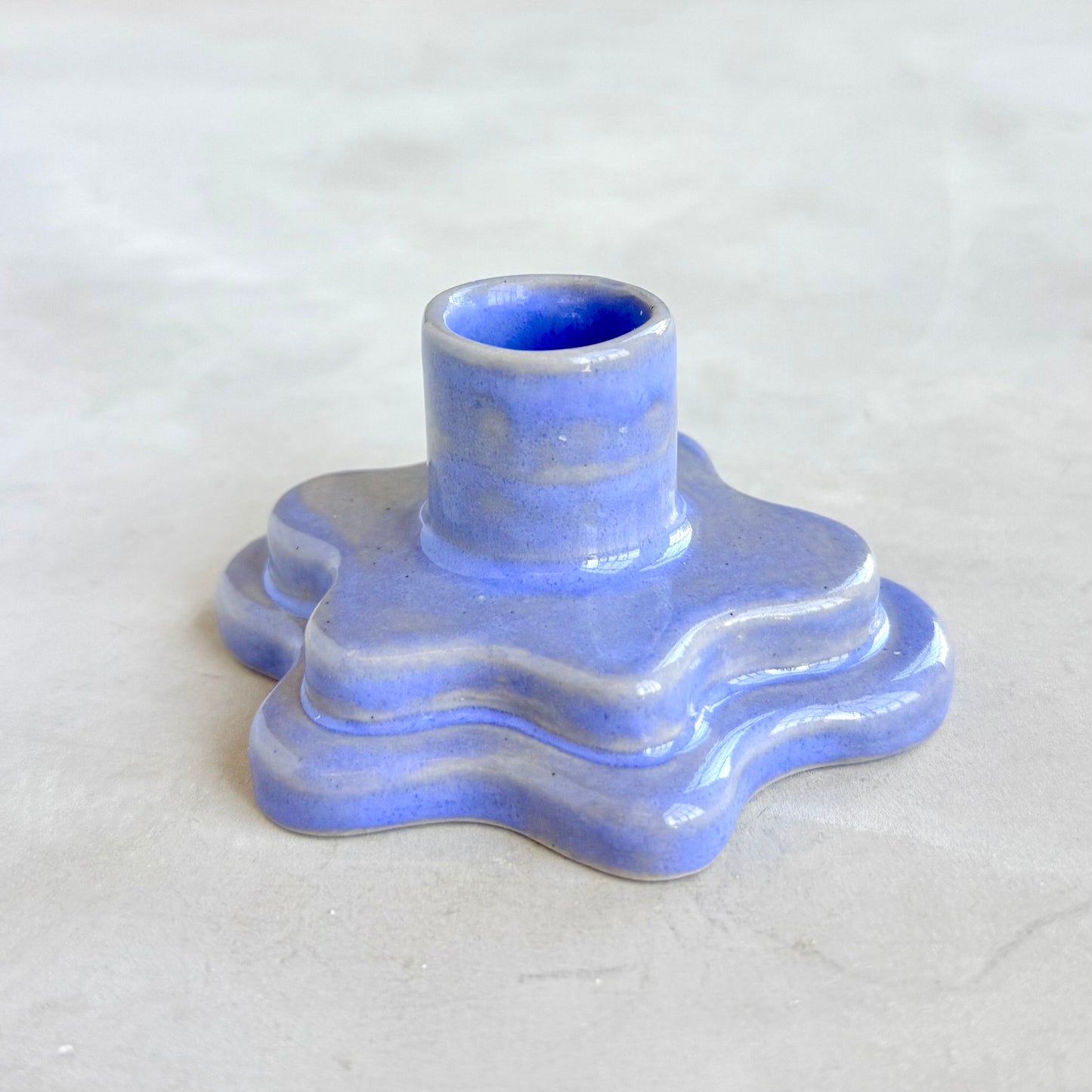Lavender Candle Holder - Stack
