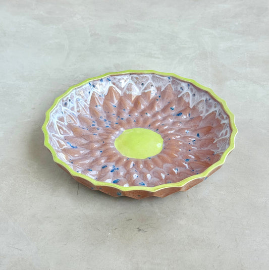Sunflower Plate - Lime Blush - Mellow Out
