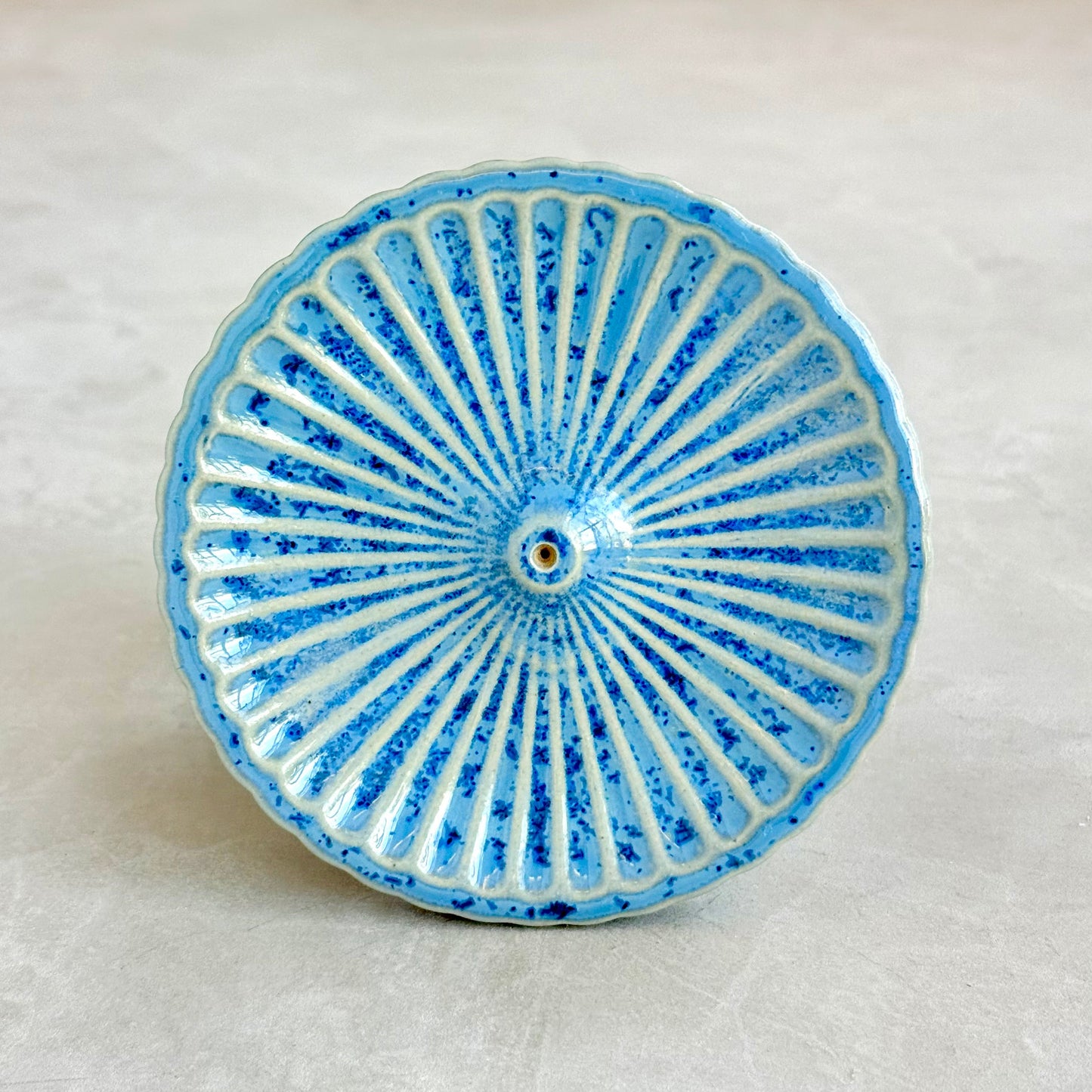 Blue Incense Holder - Medium