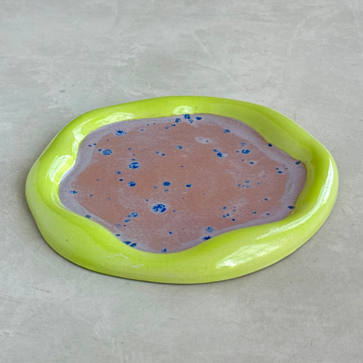 Ripple Trinket Tray - Lime Blush - Mellow Out