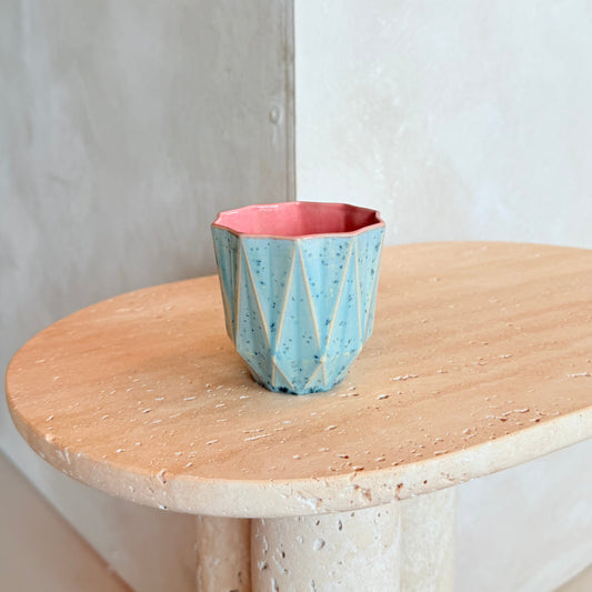 Small Poly Cup 'Coral Bay'