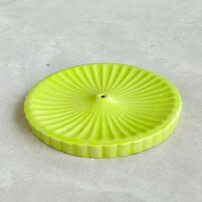 Lime Incense Holder - Medium