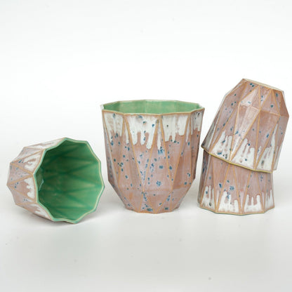 Medium Poly Cup 'Jade Aster' - Mellow Out