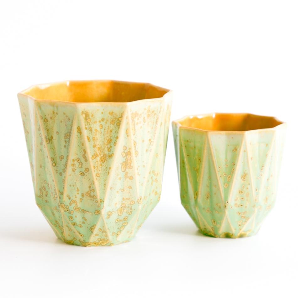 Medium Poly Cup 'Spring Glow' - Mellow Out