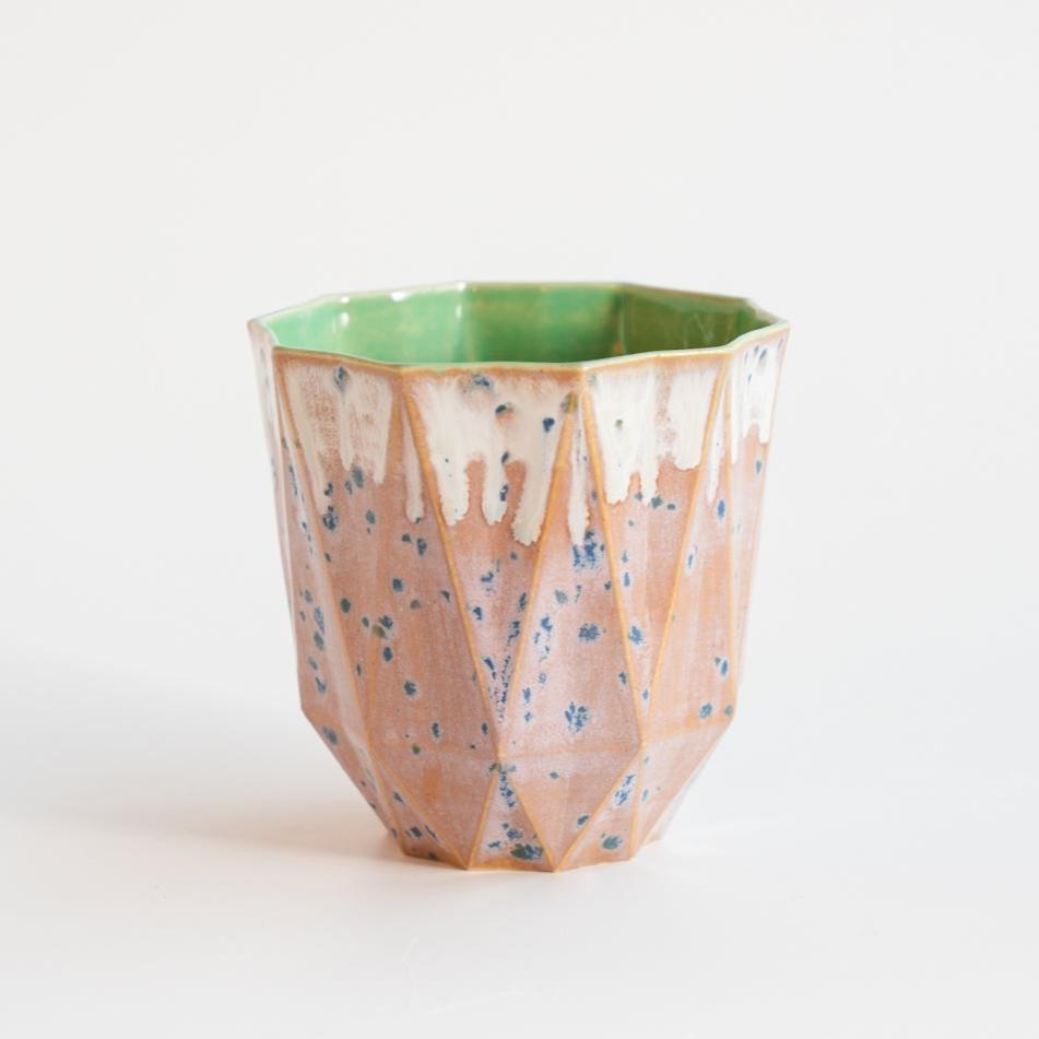 Medium Poly Cup 'Jade Aster' - Mellow Out