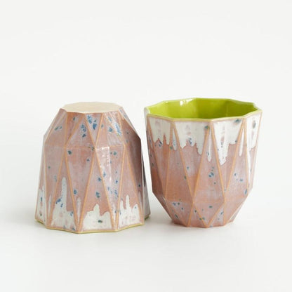 Small Poly Cup 'Lime Blush' - Mellow Out