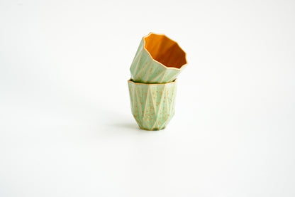 Small Poly Cup 'Spring Glow' - Mellow Out