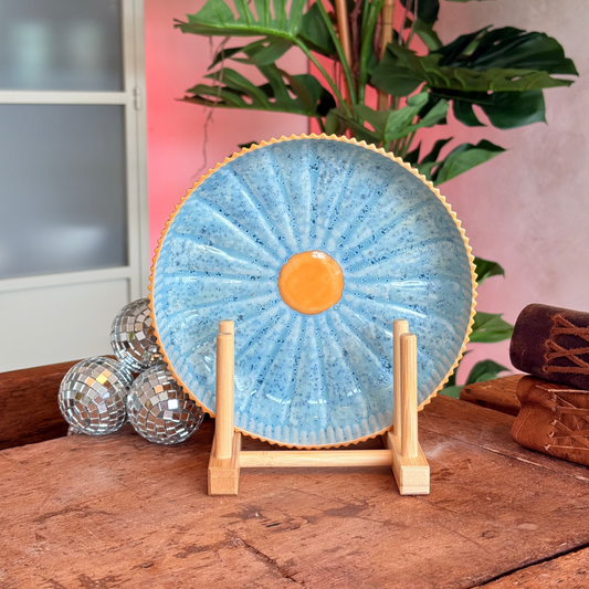 Bloom Plate 'Amber Sky'