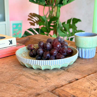 Bloom Plate 'Minted Lilac'