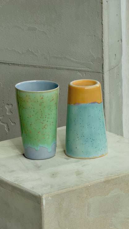 Latte Cup 'Amber Sky'