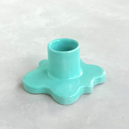 Mint Candle Holder - Single