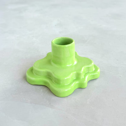 Lime Candle Holder - Stack